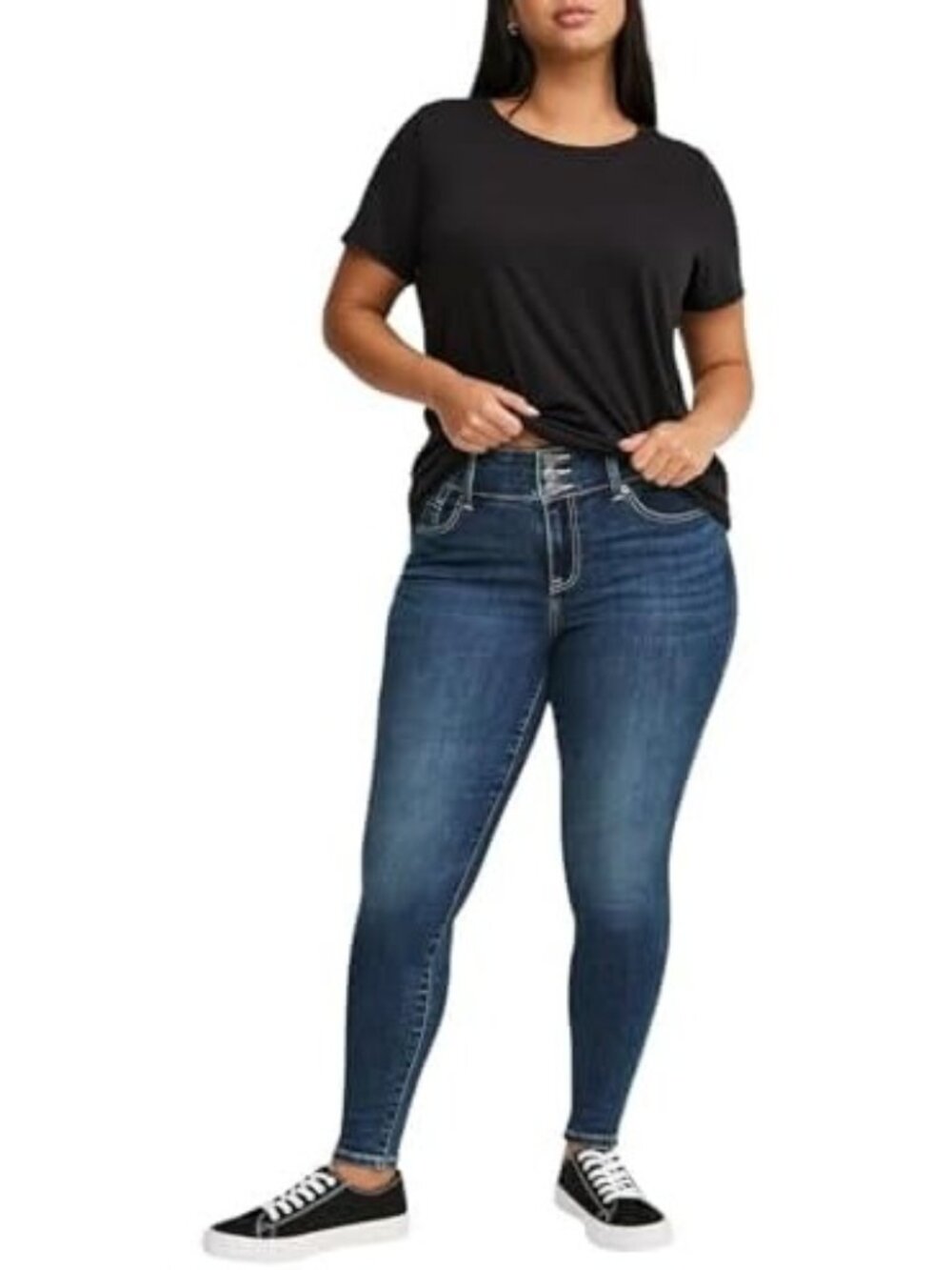 Torrid Jegging Jeans Size 16 Small Super Soft High Rise Skinny Blue Medium Wash